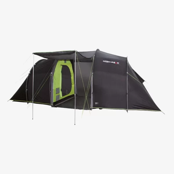 High Peak Tauris 4 Tent - Dark Gray / Green