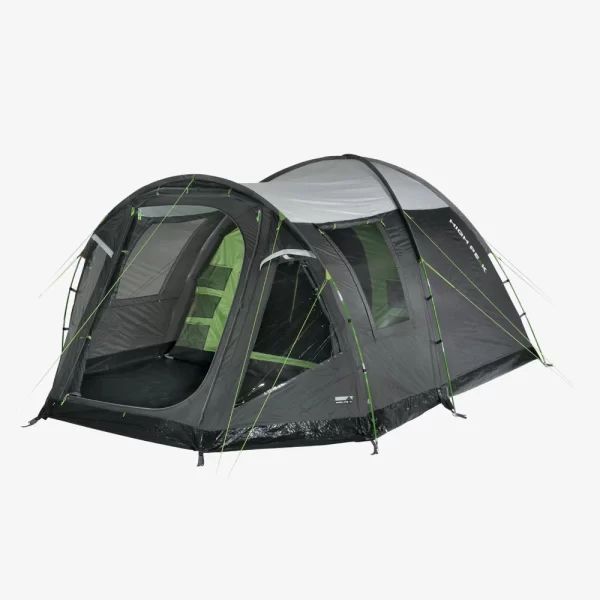 High Peak Santiago 5 Tent - Light Gray / Dark Gray / Green