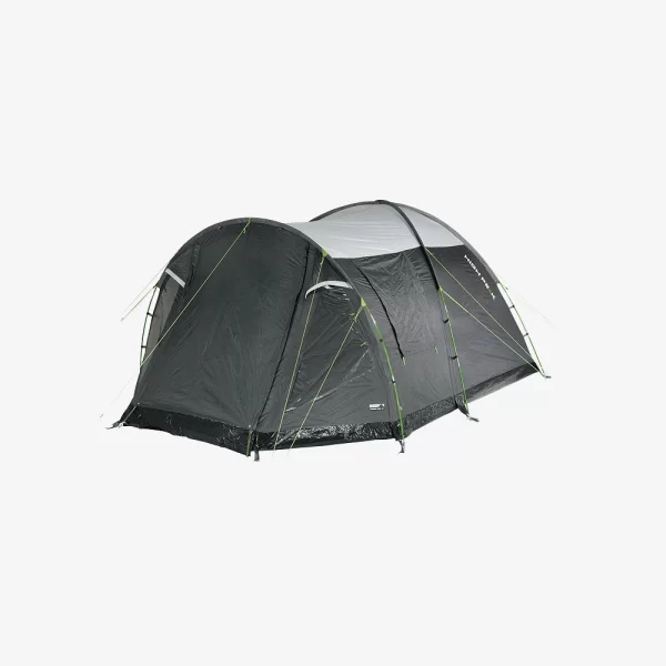 High Peak Santiago 5 Tent - Light Gray / Dark Gray / Green - Image 2