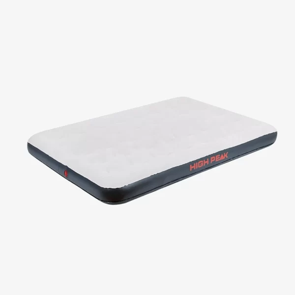 High Peak Double Air Bed Mattress - Light Gray / Dark Gray