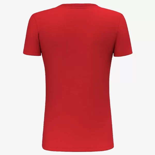 Salewa Women's Pure Eagle Frame Dry T-Shirt - Red Flame Melange - Image 2