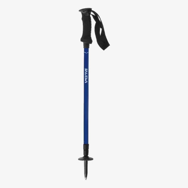 Salewa Puez Aluminum Poles - Electric Blue / White