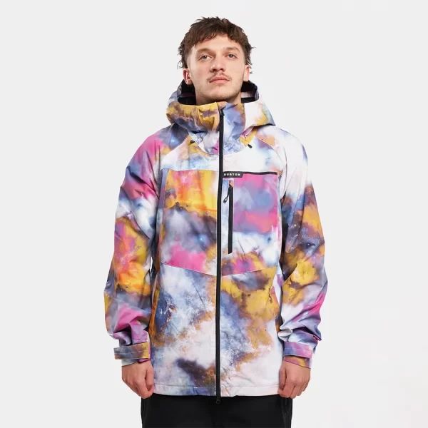 Burton Men's Burton Lodgepole 2L Jacket - Stout White Voyager