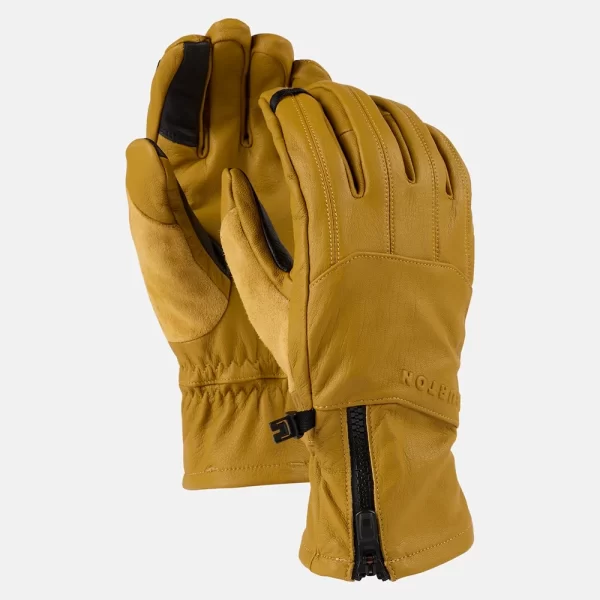 Burton Men's [ak] Leather Tech Gloves - Rawhide
