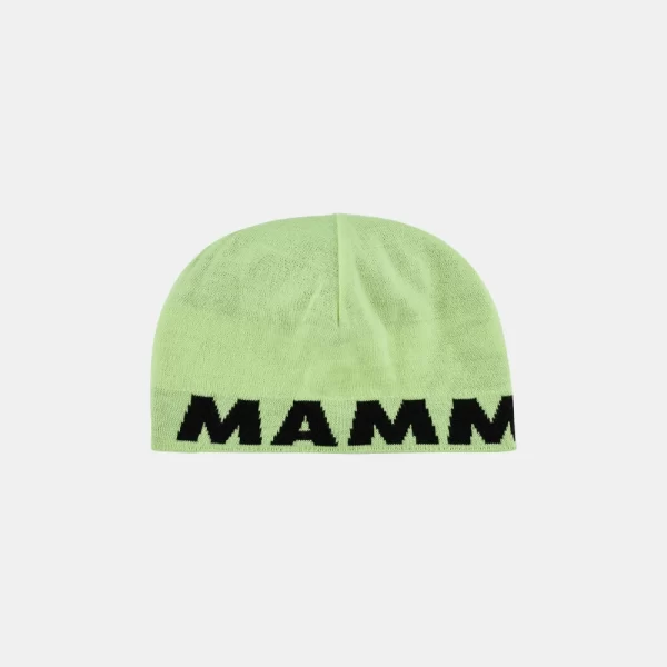 Mammut Logo Beanie - Neo lime-black