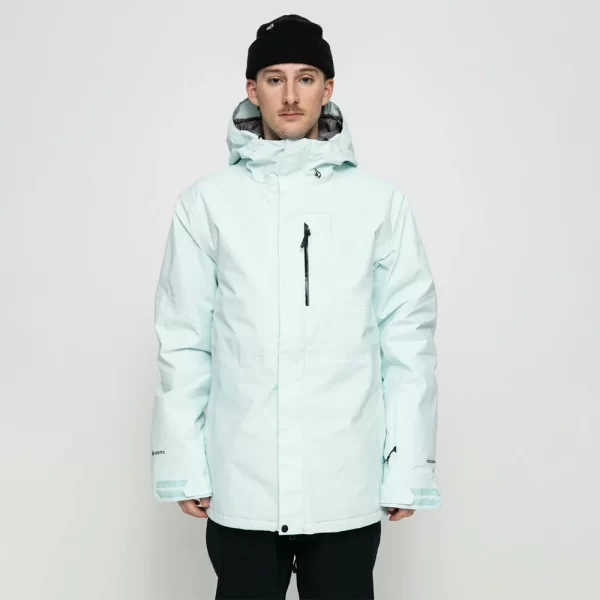 Volcom Men's L Insulated Gore-Tex Jacket - Sky Blue