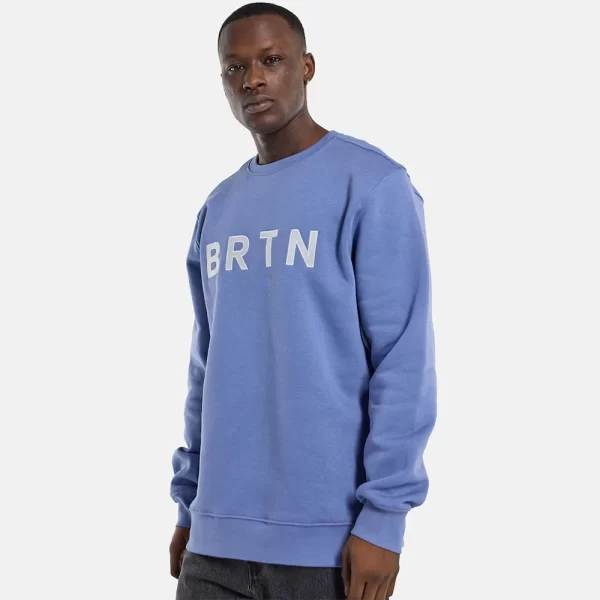 Burton Men's BRTN Crewneck Sweatshirt - Slate Blue