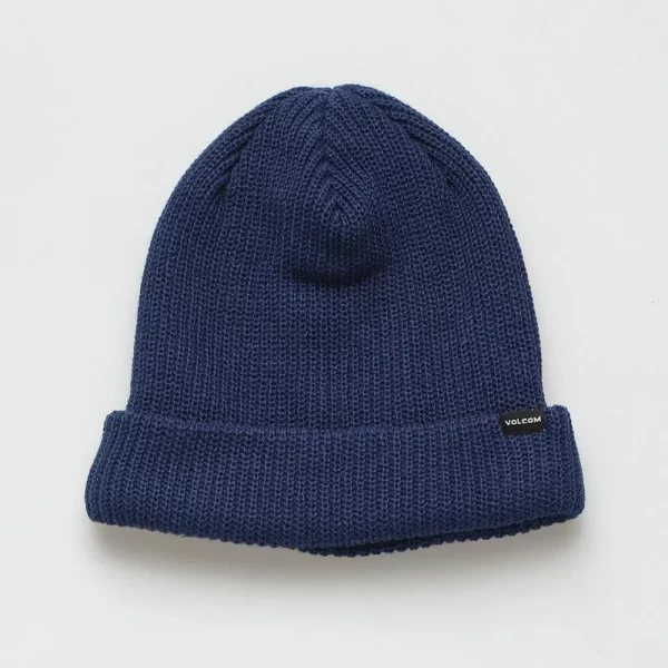 Volcom Men's Sweep Lined Beanie - Dark Blue