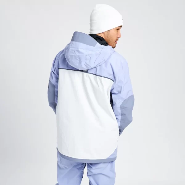 Burton Men's Frostner Jacket - Foxglove Violet / Folkstone Gray / Stout White - Image 2