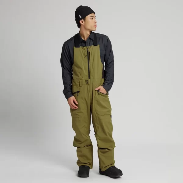 Burton Men's Reserve 2L Bib Pants - Martini Olive