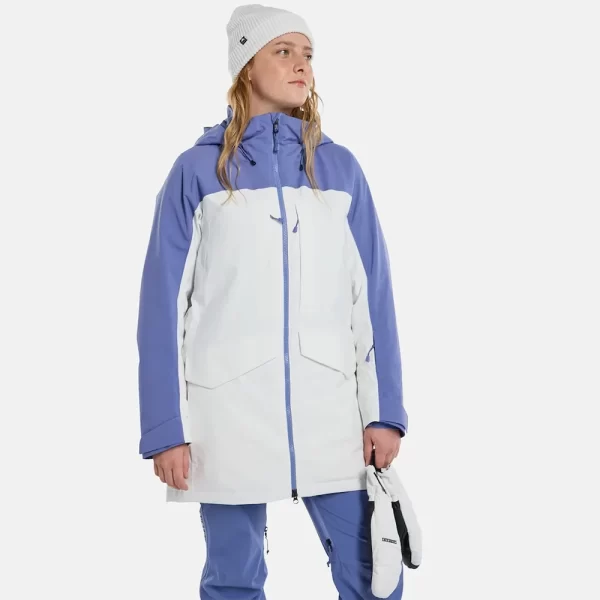 Burton Women's Prowess 2.0 2L Jacket - Slate Blue / Stout White