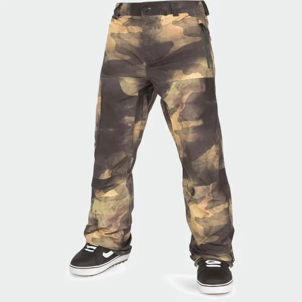 Volcom Men's L Gore-Tex Trousers - Camouflage