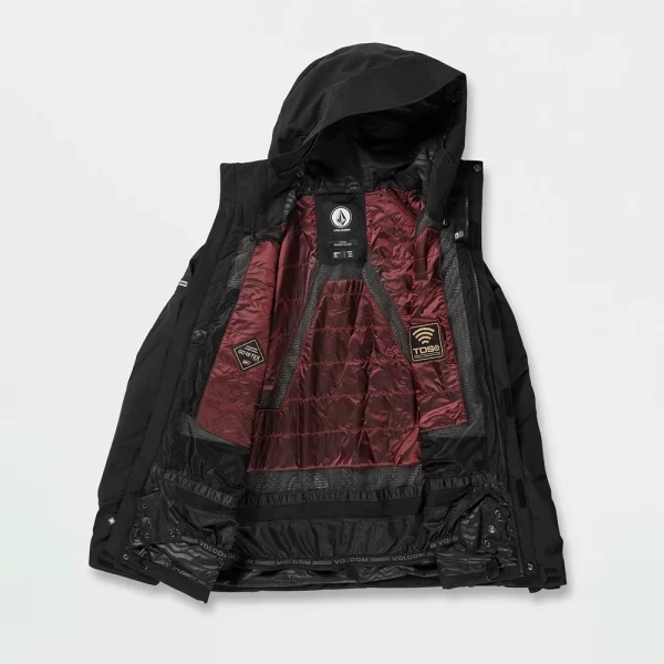 Volcom Men's Tds 2L Gore-Tex Jacket - Black 2 - Image 3