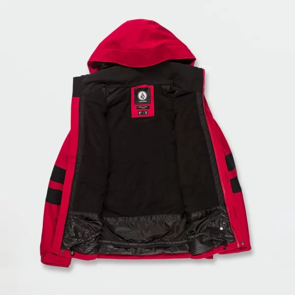 Volcom Men's Jp Insulated Jacket - Red - Image 3