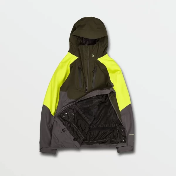 Volcom Men's Brighton Pullover Jacket - Dark Gray - Image 3