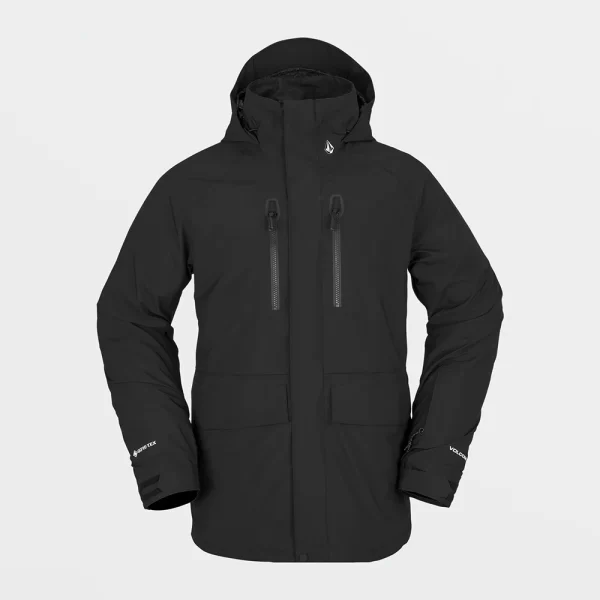 Volcom Men's Stone Stretch Gore-Tex Jacket - Black