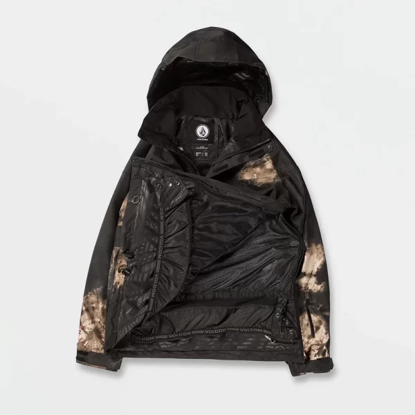 Volcom Men's Melo Gore-Tex Pullover Jacket - Bleach Black - Image 3