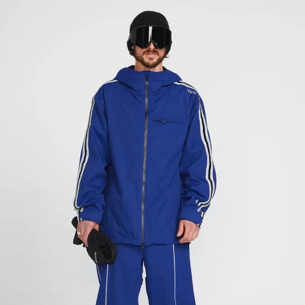 Volcom Men's Nightbreaker Jacket - Dark Blue