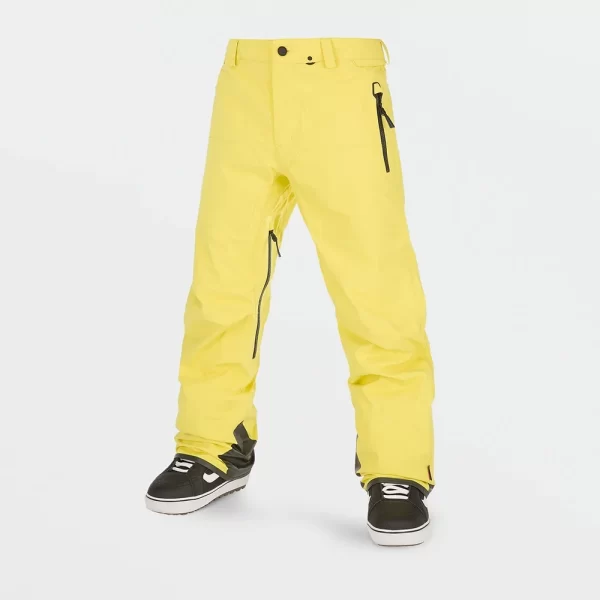 Volcom Men's Guide Gore-Tex Trousers - Citron
