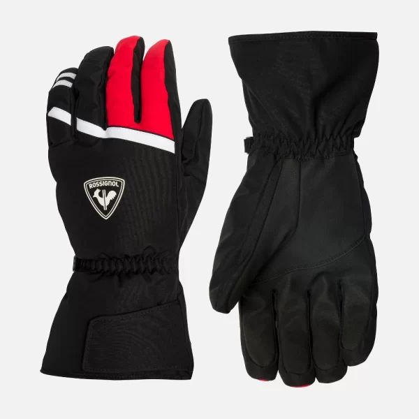 Rossignol Men's Perf Ski Glove - Black / Red
