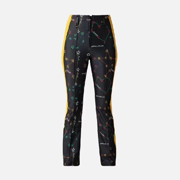 Rossignol Women's JCC Sirius Printed Softshell Pants - Black - Image 3