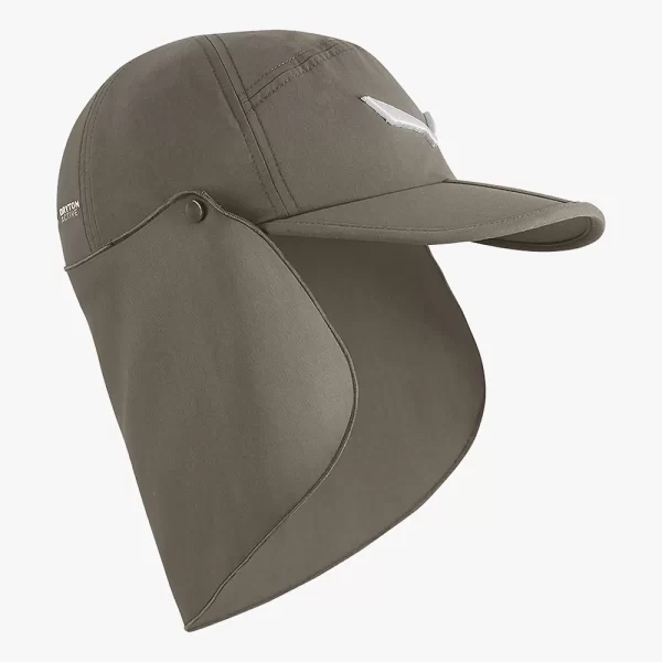 Salewa Kids Neck Gaiter Cap - Brown