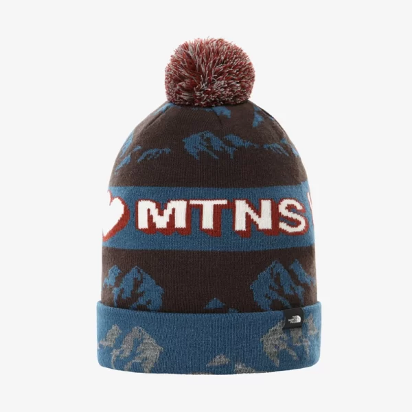 The North Face Unisex Ski Tuke Beanie - Deep Brown