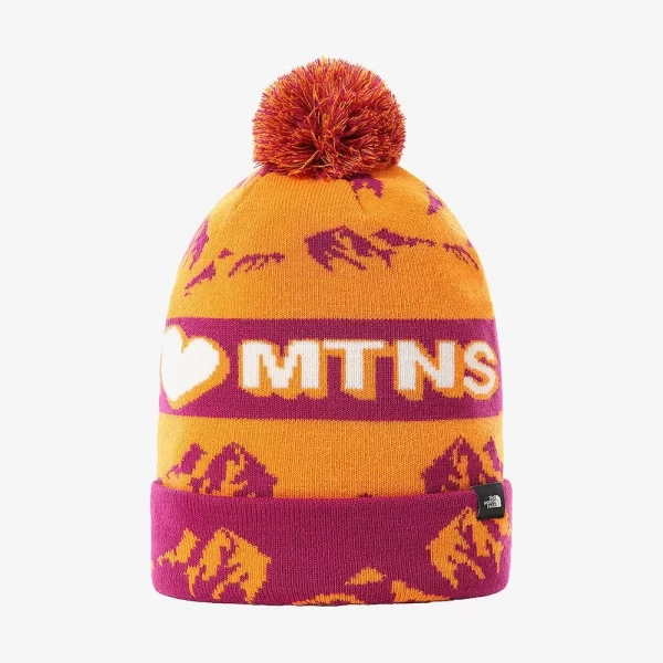 The North Face Unisex Ski Tuke Beanie - Vivid Orange