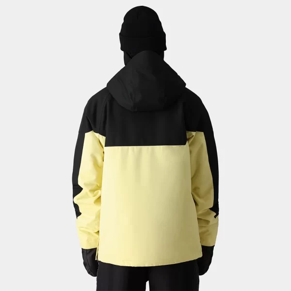 686 Men's Renewal Insulated Anorak Jacket - Dusty Yellow Colorblock - Image 2