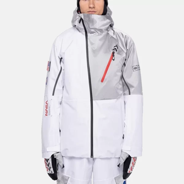 686 Men's Exploration Thermagraph Jacket - White Colorblock