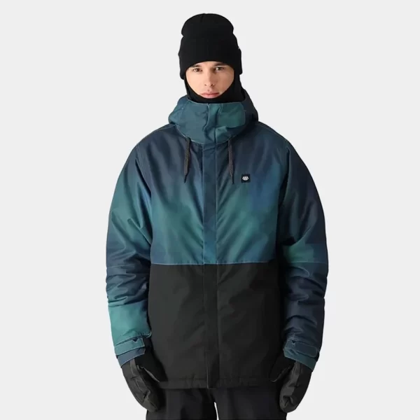 686 Men's Foundation Insulated Jacket - Blue Spray