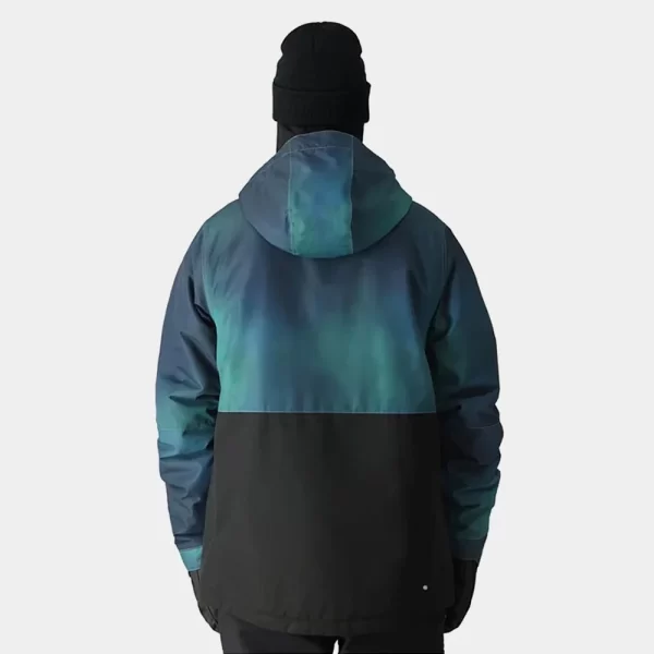 686 Men's Foundation Insulated Jacket - Blue Spray - Image 2