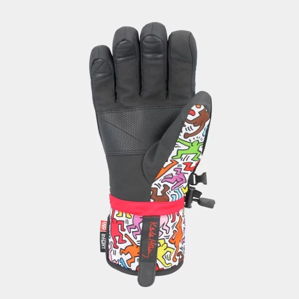 686 Men's Infiloft Recon Gloves - Keith Haring Multi - Image 2