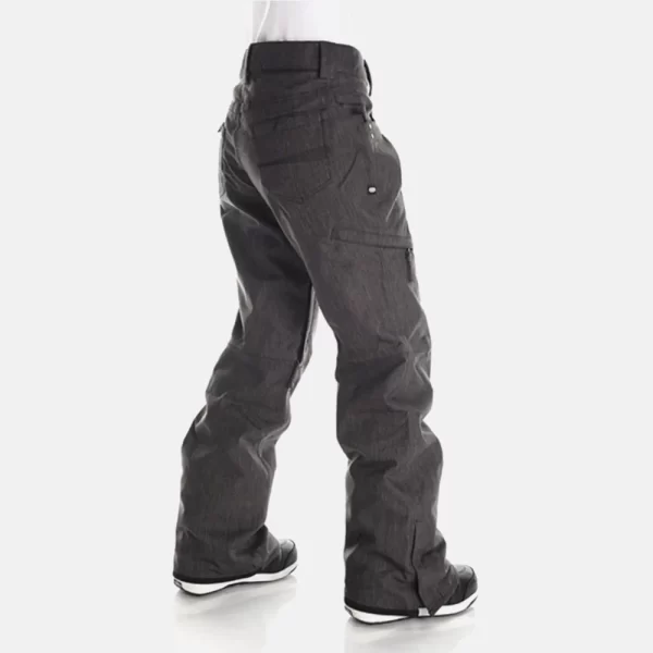 686 Women's Patron Insulated Pants - Black Denim - Image 3