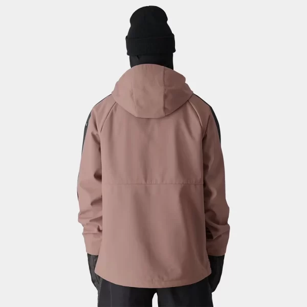 686 Men's Waterproof Anorak Jacket - Antler Colorblock - Image 2
