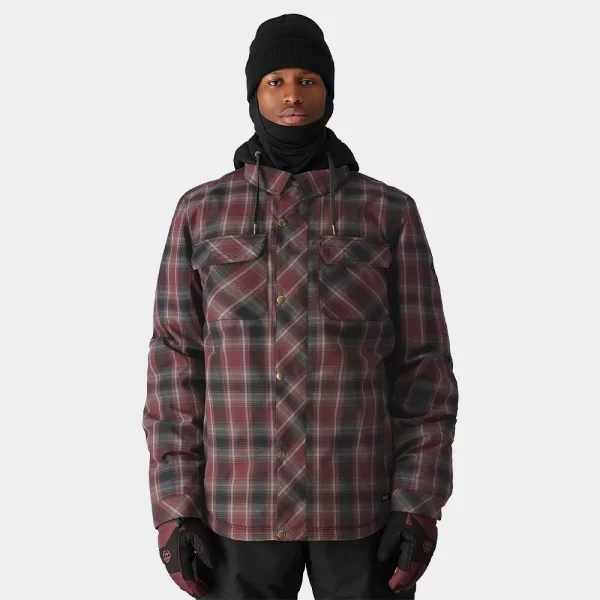 686 Men's Woodland Insulated Jacket - Sassafras Plaid