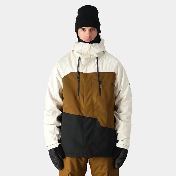 686 Men's Geo Insulated Jacket - Birch Wash Colorblock