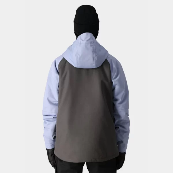 686 Men's Geo Insulated Jacket - Purple Impression Colorblock - Image 2