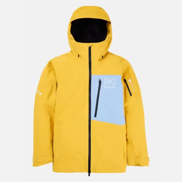 Burton Men's [ak] Cyclic GORE‑TEX 2L Jacket - Goldenrod / Dusty Blue