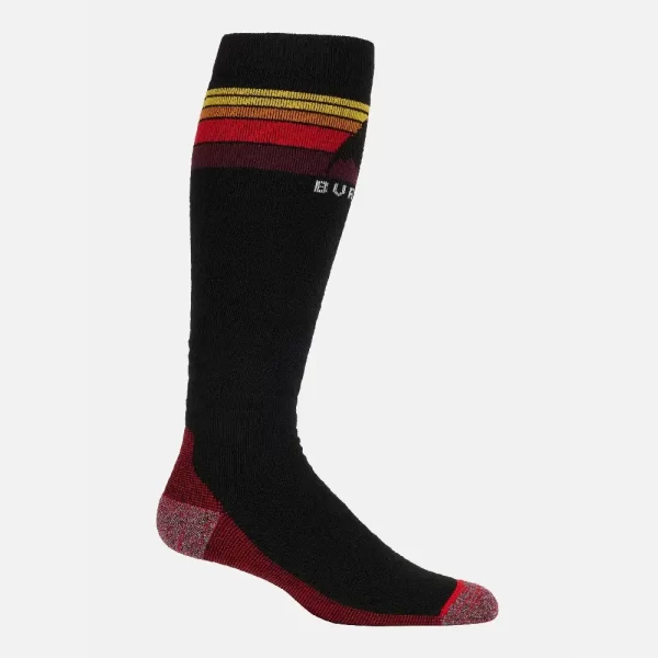 Burton Men's Midweight Emblem Socks - True Black