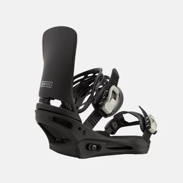 Burton Men's Cartel Re:Flex Snowboard Bindings - Black