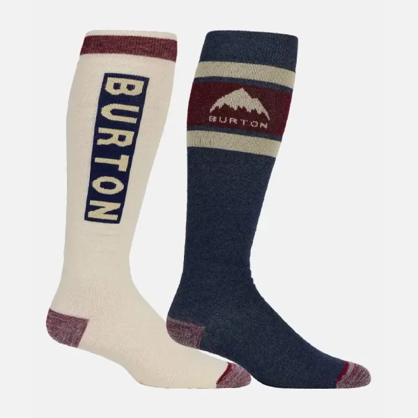 Burton Men's Weekend Midweight Socks (2 Pack) - Nightfall