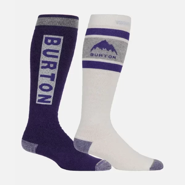 Burton Men's Weekend Midweight Socks (2 Pack) - Imperial Purple