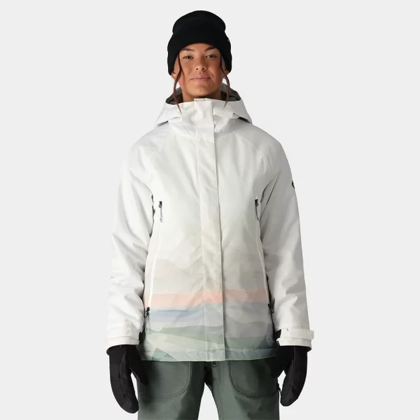 686 Women's Fantasia Insulated Jacket - White Sierra Sunset
