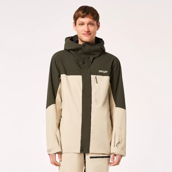 Oakley Men's Tnp Tbt Shell Jacket - Humus / New Dark Brush