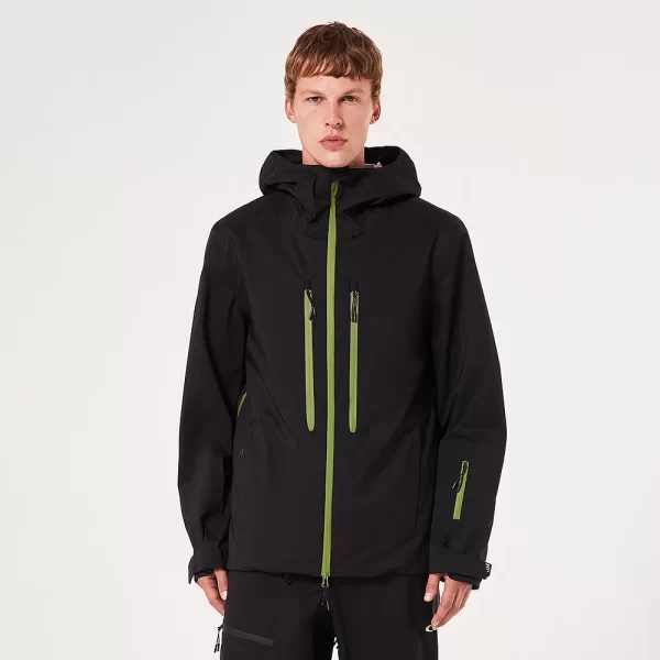 Oakley Men's Tc Outpost RC Shell Jacket - Blackout