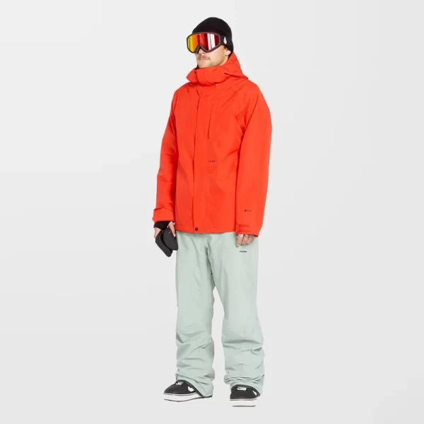 Volcom Men's Dua Insulated Gore Tex Jacket - Crimson - Image 3