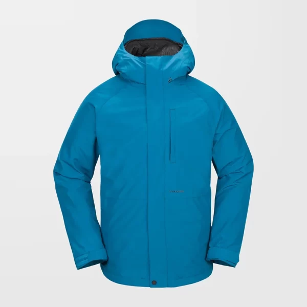 Volcom Men's Dua Insulated Gore Tex Jacket - Light Blue