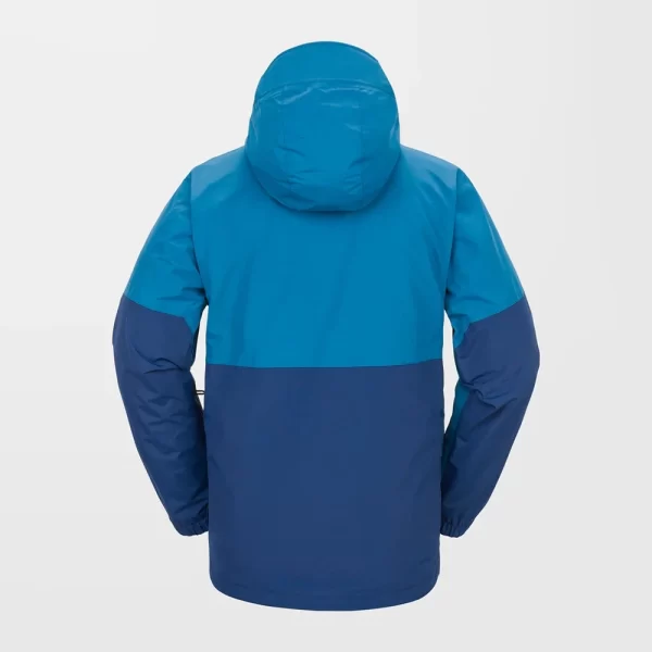 Volcom Men's L Gore Tex Jacket - Light Blue - Image 2
