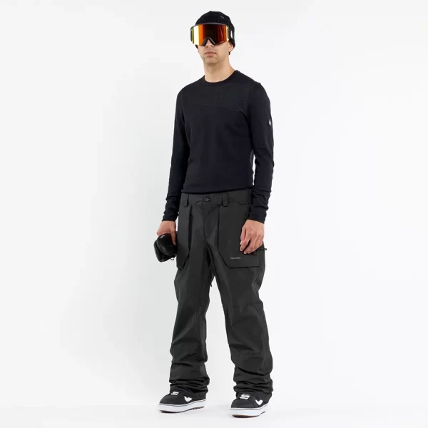 Volcom Men's Roan Ski Pants - Black - Image 3